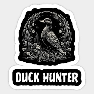 duck hunting Sticker